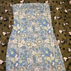 Princess Polly Blue and White Floral Dress